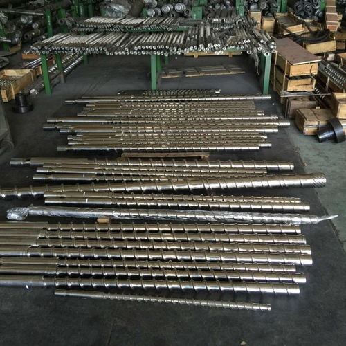 力勁注塑機(jī)炮筒螺桿現(xiàn)貨,佳明注塑機(jī)螺桿料管圖